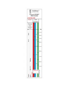 Flometer® IV Label Compatible with 500 ml Abbott/Lifecare :O Paper Removable 1-1/2"x7" White 1000 per Box