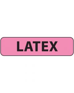 Label Paper Removable Latex, 1" Core, 1 1/4" x 5/16", Fl. Pink, 760 per Roll