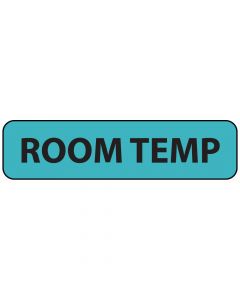 Label Paper Removable Room Temp, 1" Core, 1 1/4" x 5/16", Blue, 760 per Roll