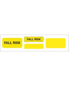 Label Paper Permanent Fall Risk Fall 1" Core 4 3/4 "x3/4" Yellow 500 per Roll