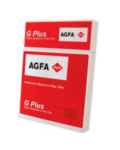 AGFA Radiomat™ X-ray Film Green Sensitive Full Speed 14" x 17" - 100 per Box