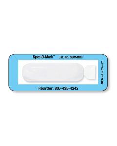 Spee-D-Mark™ MRI Skin Marker, Semi-Opaque, 40 Per Box, Blue, 1-1/4" Reference Point