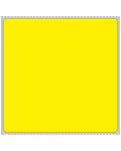 Label Direct Thermal Paper Permanent 3" Core 4"x4 Yellow 1500 per Roll