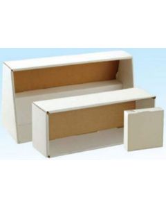 Dispenser 2 Tier Cardboard 8-3/4 x 18 White 1 per Each