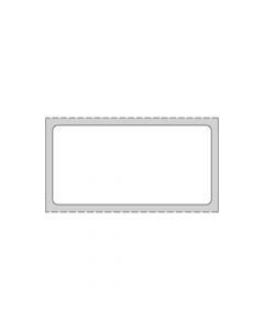 Direct Thermal General Purpose Label, Paper, 2" x 1-1/2", 3/4" Core