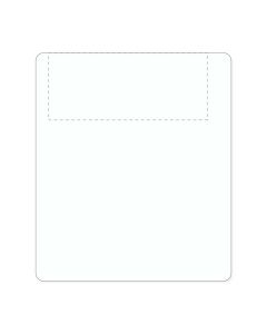 Direct Thermal HIPAA Compliant Perforated Label, Paper, 3" x 3-1/2," 3" Core