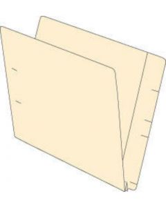 Filepro® End Tab Folder No Fas 14pt Manila 2" "V" Style Expansion 12-1/4"x9-1/2" 2ply 250 per Case