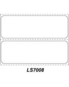 Chart Labels Thermal 3x1 1" White - 700 per Roll, 8 Rolls per Case