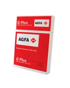 AGFA Radiomat™ X-ray Film Green Sensitive Full Speed 10" x 12" - 100 per Box