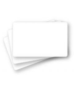 Card Badge Plastic 3-3/8" x 2-1/8" White