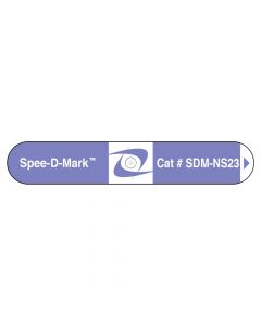 Spee-D-Mark™ Mammography Nipple Skin Marker, Radiopaque, 100 Per Box, Purple, 2.3 mm