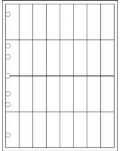 Chart Labels Laser Landscape, Premium, with Holes 2 5/8"x1 White - 32 Labels per Sheet, 4 Pks of 250 Sheets per Case