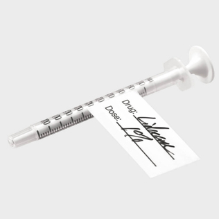 Anesthesia Syringe Flags