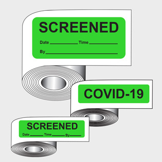 COVID-19 Pre-printed Labels