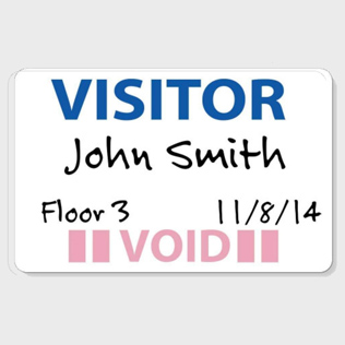 Expiring Visitor Badges