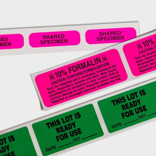 Laboratory Communication Labels